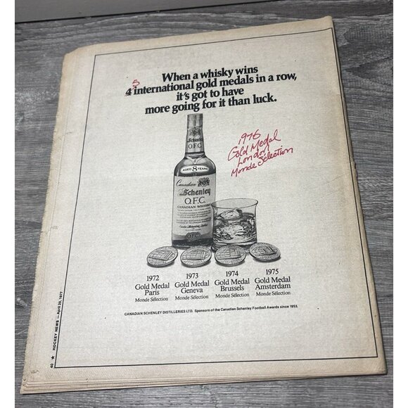 The Hockey News Vol 30 No.30 Paperback April 29, 1977 - Picture 5 of 5